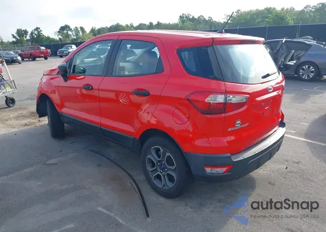 2019 Ford Ecosport S из США, поврежденный, VIN MAJ3S2FE6KC305919